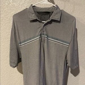 Travis Mathew Gray Polo Shirt